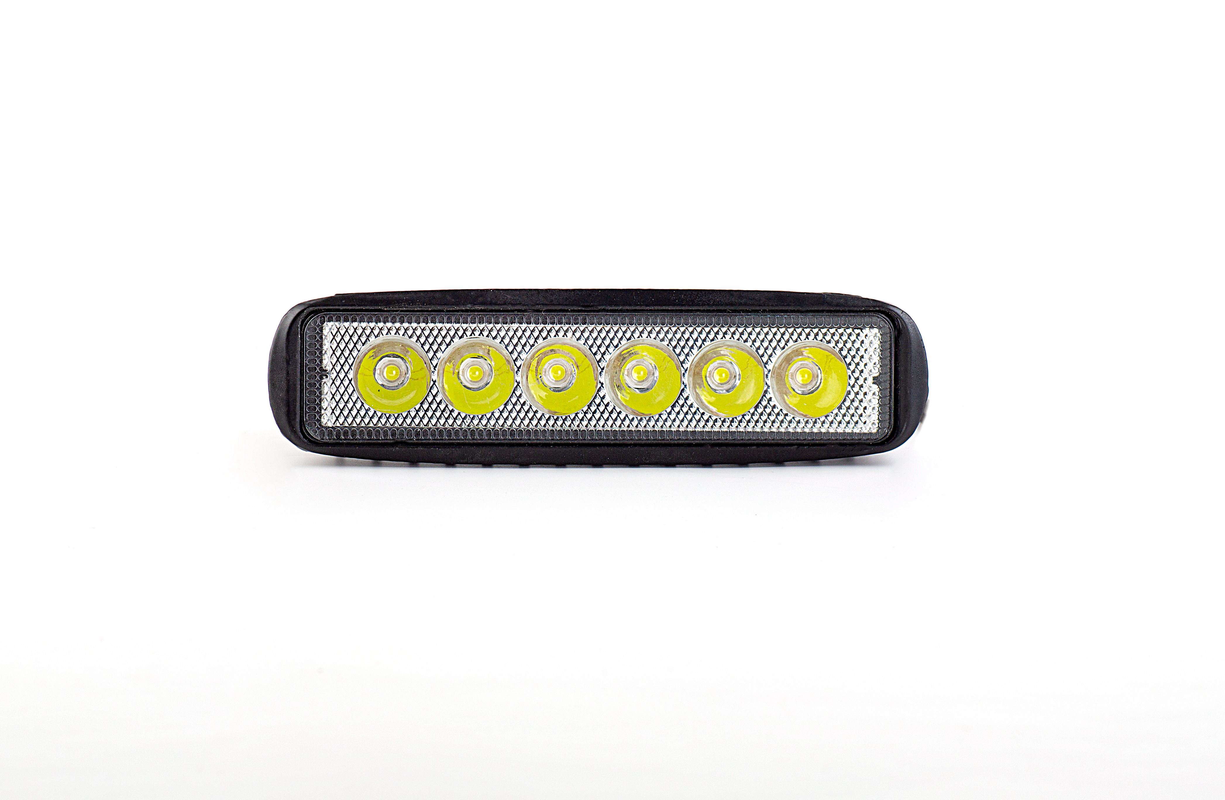 6*3W LED LIGHT IP67 SPOT/FLOOD 12-80V